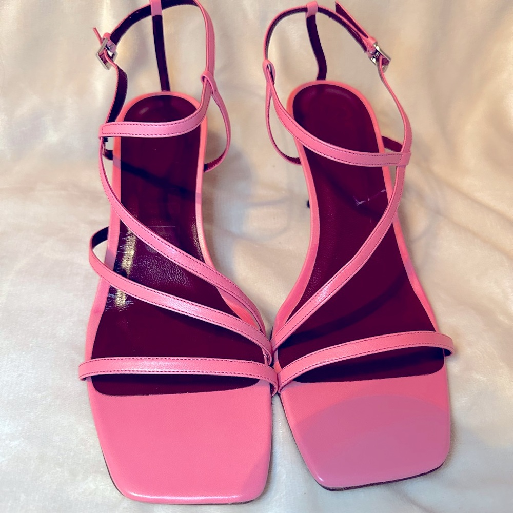 NIB Staud Gita Leather Sandals